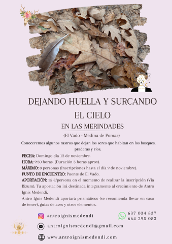 DEJANDO HUELLA Y SURCANDO EL CIELO EN LAS MERINDADES