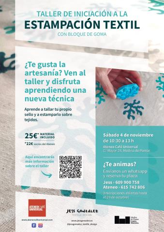 TALLER ESTAMPACIÓN TEXTIL