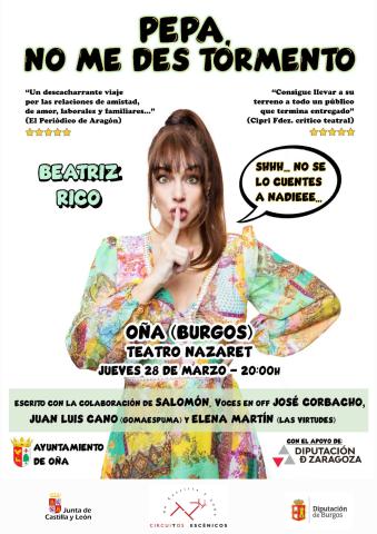 Teatro "Pepa, no me des tormento"