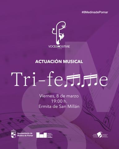 Actuación musical "Tri-Femme"