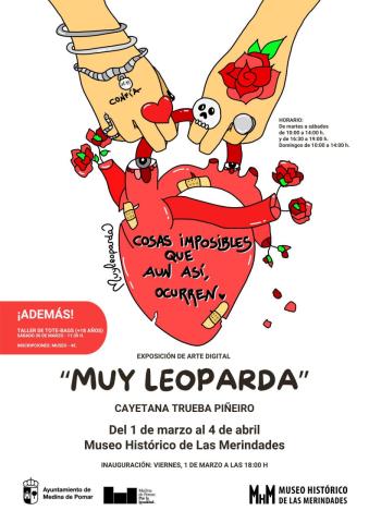 Exposición de arte digital "Muy Leoparda"