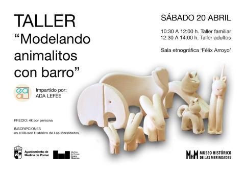 Taller "Modelando animalitos con barro"