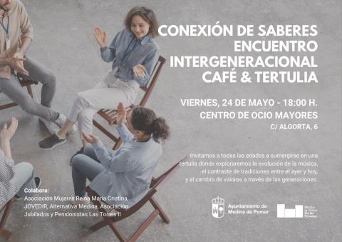 Conexión de saberes encuentro intergeneracional café & tertulia
