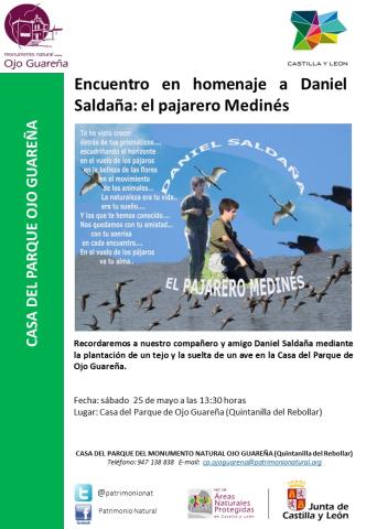 ENCUENTRO EN HOMENAJE A DANIEL SALDAÑA: EL PAJARERO MEDINÉS