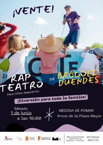 "Rap teatro para niños despiertos"