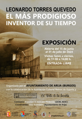 Exposición y conferencia sobre Leonardo Torres Quevedo.