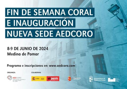 Fin de semana coral e inauguración nueva sede aedcoro 