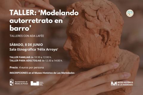 Taller: ‘Modelando autorretrato en barro’