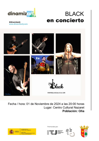 Actuación musical - Black en concierto