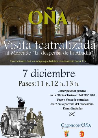 VISITA TEATRALIZADA AL MONASTERIO DE OÑA 