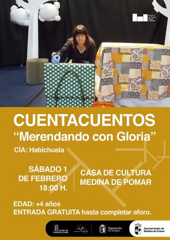 CUENTACUENTOS "Merendando con Gloria"