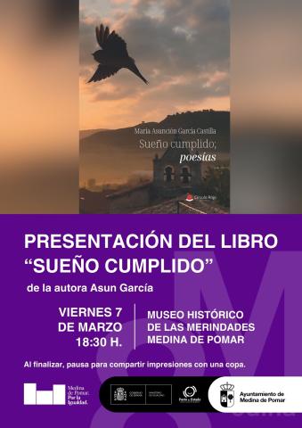 PRESENTACIÓN DEL LIBRO "SUEÑO CUMPLIDO"