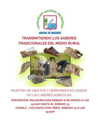 "TRANSMITIENDO LOS SABERES TRADICIONALES DEL MEDIO RURAL" en el Centro Intergeneracional Encarnación Bustillo