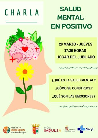 Charla.Salud mental en positivo.