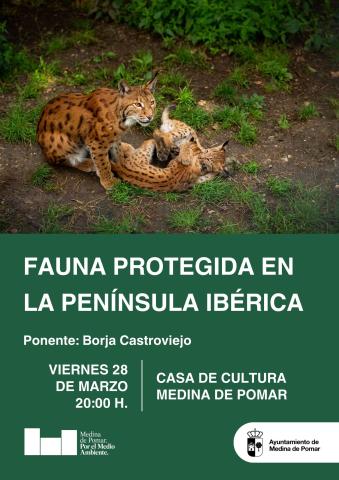 CHARLA: "FAUNA PROTEGIDA EN LA PENÍNSULA IBÉRICA"