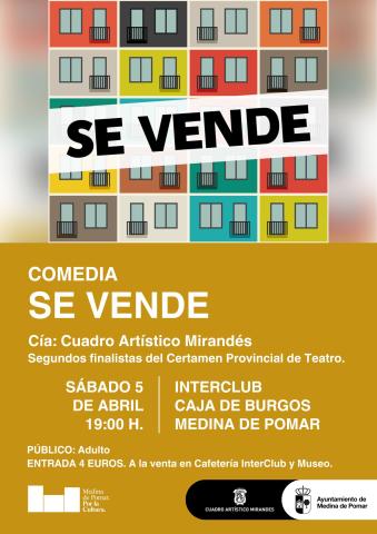 "SE VENDE", CUADRO ARTÍSTICO MIRANDÉS