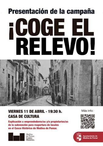 Presentación de la campaña "¡Coge el relevo!"