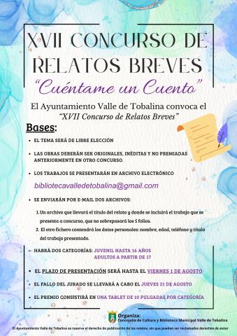 Concurso de Relatos breves 2025