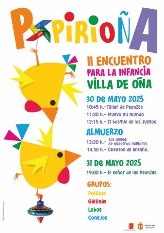 II Encuentro para la infancia Villa de Oña