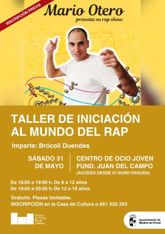 TALLER DE INICIACIÓN AL MUNDO DEL RAP