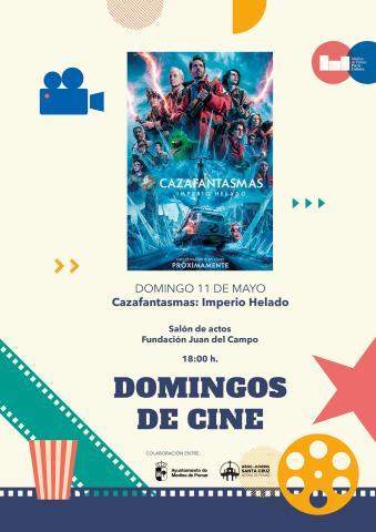 DOMINGOS DE CINE "CAZAFANTASMAS: IMPERIO HELADO" DOMINGOS DE CINE "CAZAFANTASMAS: IMPERIO HELADO"