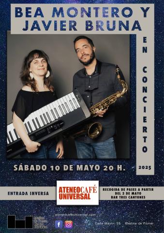 CONCIERTO BEA MONTERO Y JAVIER BRUNA CONCIERTO BEA MONTERO Y JAVIER BRUNA