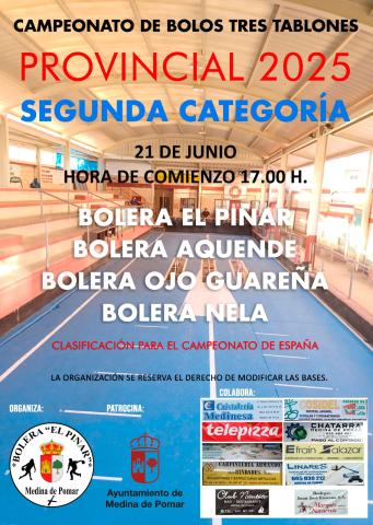  CAMPEONATO DE BOLOS TRES TABLONES
