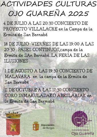 Actiidades culturales