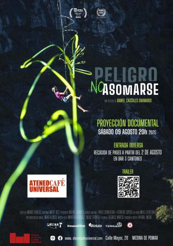 PROYECCIÓN DEL DOCUMENTAL "PELIGRO NO ASOMARSE"