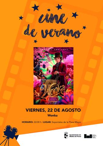 CINE DE VERANO "WONKA"