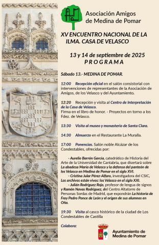 XV ENCUENTRO NACIONAL  DE LA CASA D EVELASCO