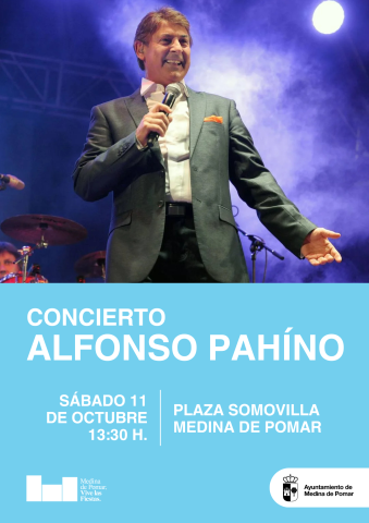 CONCIERTO DEL CANTANTE ALFONSO PAHÍNO
