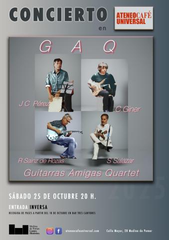 CONCIERTO EN QAT "GUITARRAS AMIGAS QUARTET"