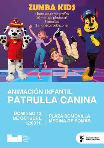 ANIMACIÓN INFANTIL CON "PATRULLA CANINA"