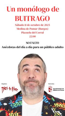 MONÓLOGO DE BUITRAGO