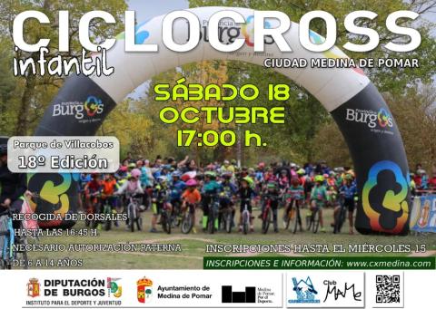 XVIII CICLOCROSS INFANTIL CIUDAD DE MEDINA DE POMAR 2025
