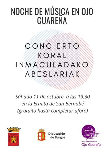 Noches de la Música en Ojo Guareña