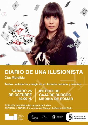 ESPECTÁCULO "DIARIO DE UNA ILUSIONISTA"