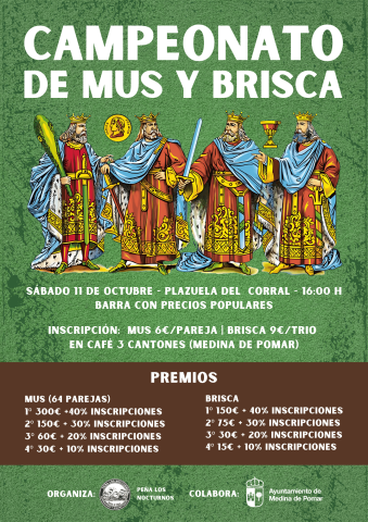 CAMPEONATO DE MUS Y BRISCA