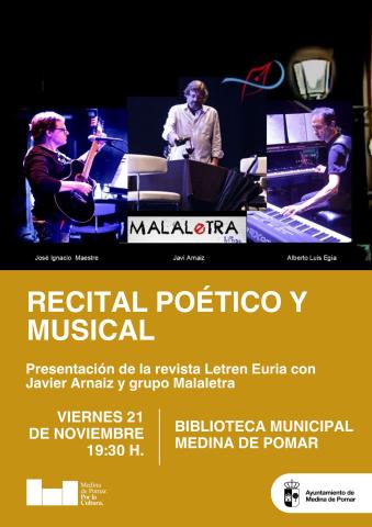 RECITAL POÉTICO Y MUSICAL