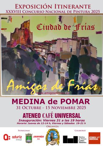 EXPOSICIÓN ITINERANTE "XXXVIII CONCURSO NACIONAL DE PINTURA 2025"