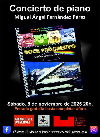 CONCIERTO DE PIANO "ROCK PROGRESIVO"
