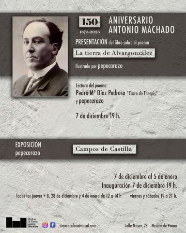 150 Aniversario Antonio Machado