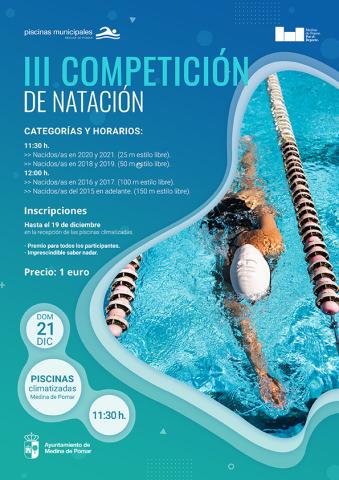 III COMPETICIÓN DE NATACIÓN NAVIDAD