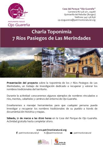 Toponimia 7 Ríos Pasiegos de Las Merindades 