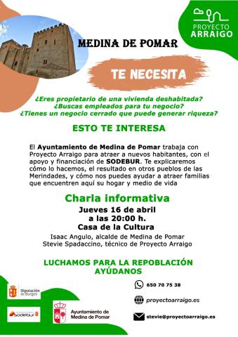 Charla Informativa. Proyecto Arraigo. 