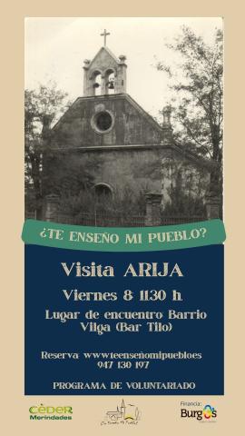 Visita Arija; la ciudad fábrica de Vilga ¿Te enseño mi pueblo?