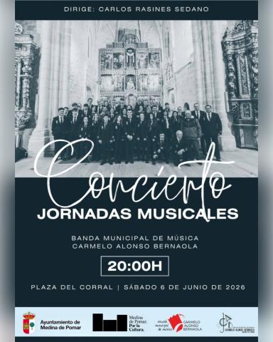 Concierto Jornadas Musicales. Banda Municipal de Música Carmelo Alonso Bernaola.