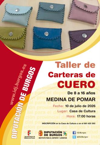 Taller de Carteras de Cuero.