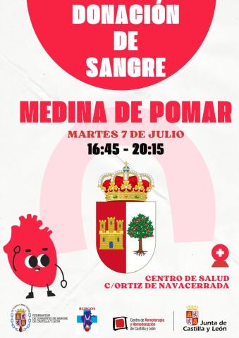 Donación de Sangre Medina de Pomar.